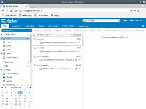zimbra fab mail